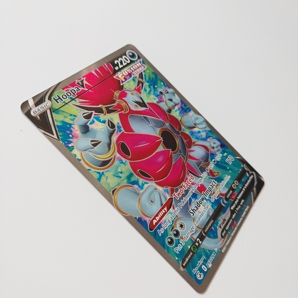 Pokemon Card Hoopa V 253/264 full art holo card , fusion strike - Picture 3 of 5